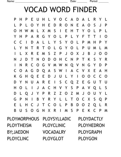 Word Finder 